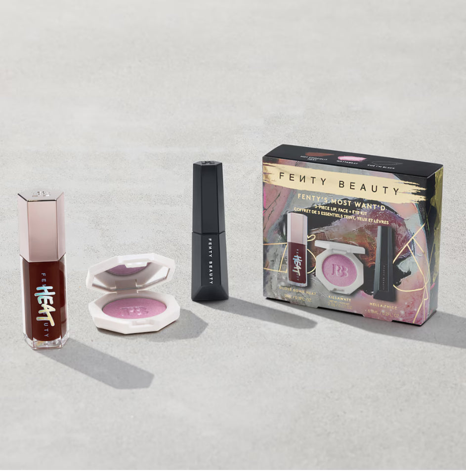 Fenty's Most Want'd - Trio lèvres + yeux + highlight