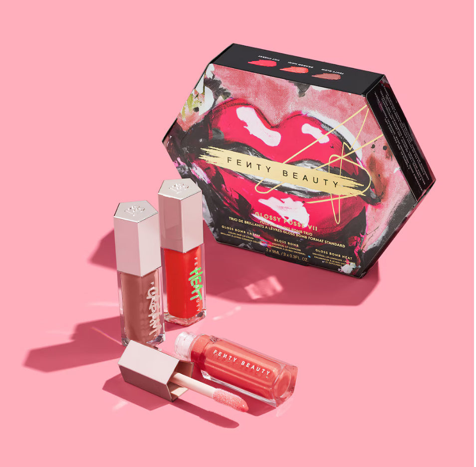 Glossy Posse VII - Trio de Gloss Bomb format standard