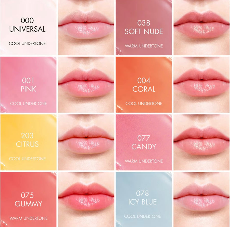 Dior Addict Lip Glow - Baume à lèvres hydratant 48 h, couleur activée par le pH