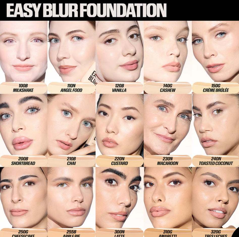 Easy Blur Natural Airbrush Foundation - Fond de teint