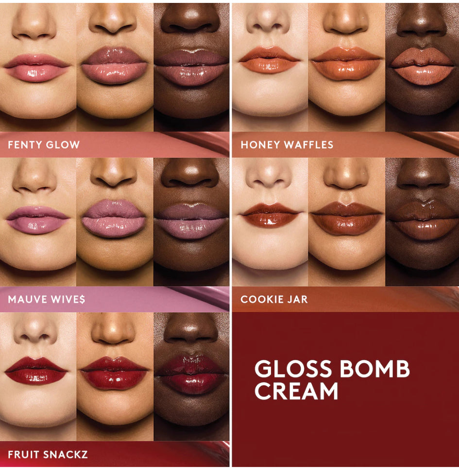 Gloss Bomb Cream - Laque à lèvres couleur intense