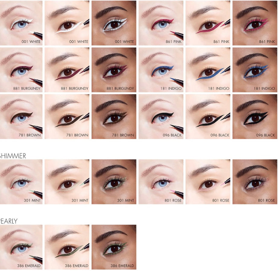 Diorshow Liquid Liner - Eyeliner feutre couleur intense et waterproof