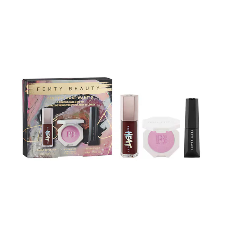 Fenty's Most Want'd - Trio lèvres + yeux + highlight