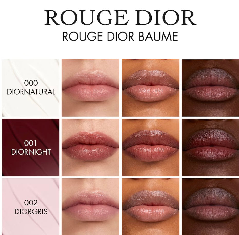 Rouge Dior Baume - Baume à lèvres universel - Soin floral hydratant