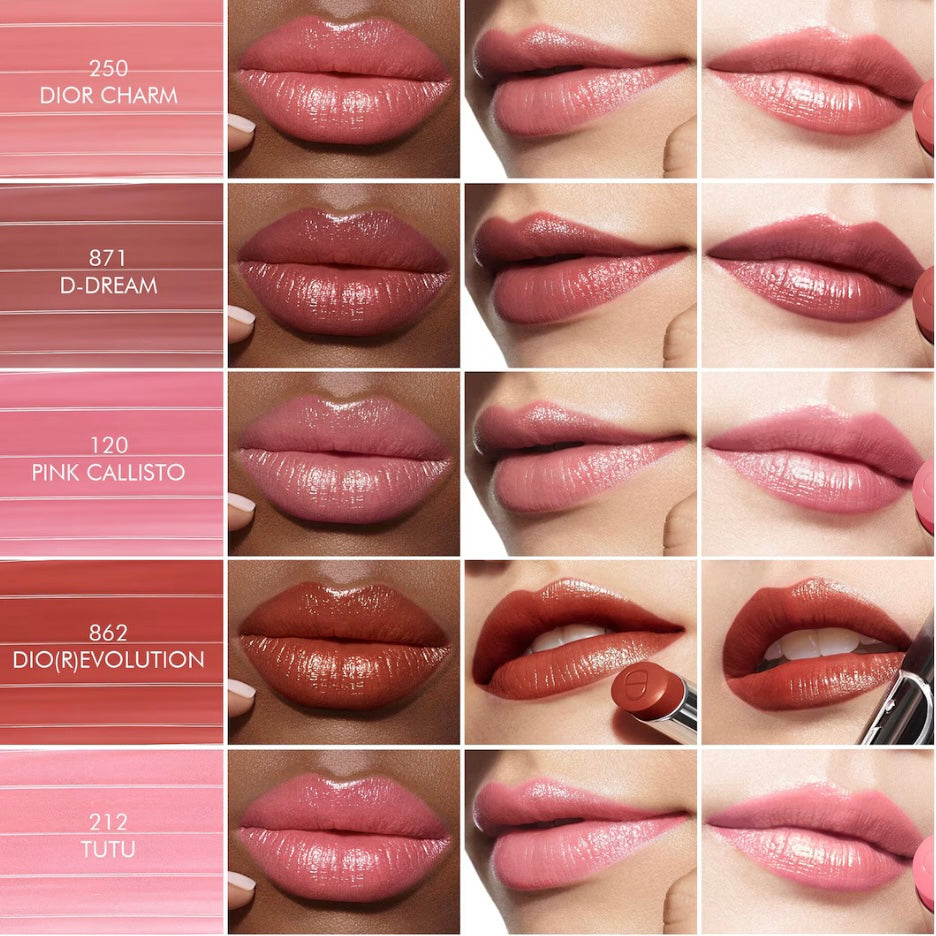 Dior Addict - Rouge à lèvres brillant rechargeable 90 % d'origine naturelle