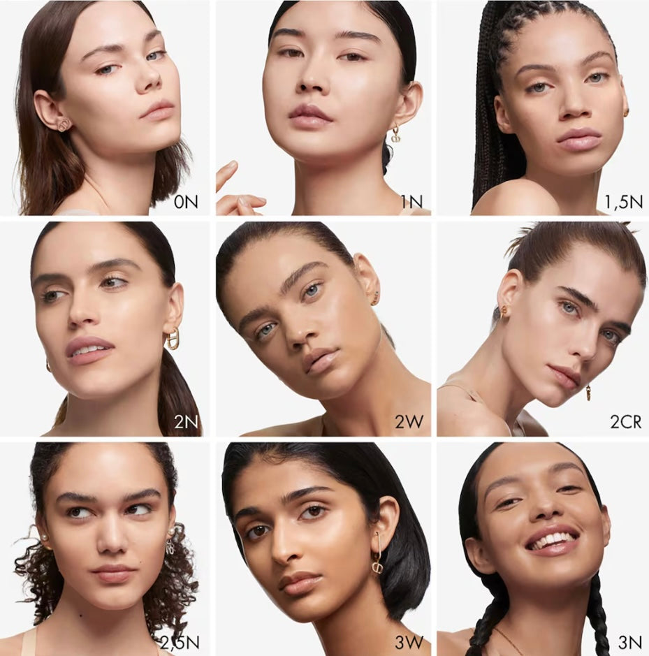 Dior Forever Hydra Nude - Fond de teint perfection naturelle, 48 h d'hydratation