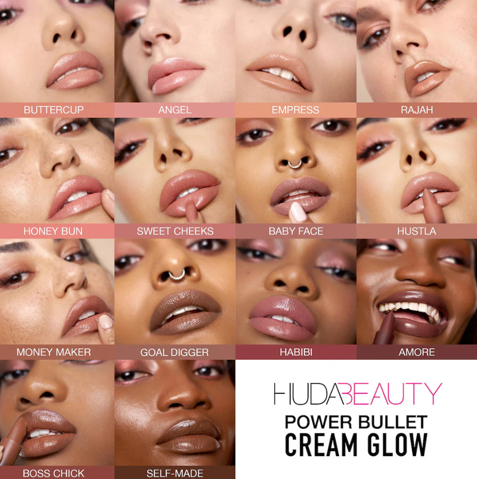 Power Bullet Cream Glow - Rouge à Lèvres Crème Ultra-confortable et Hydratant