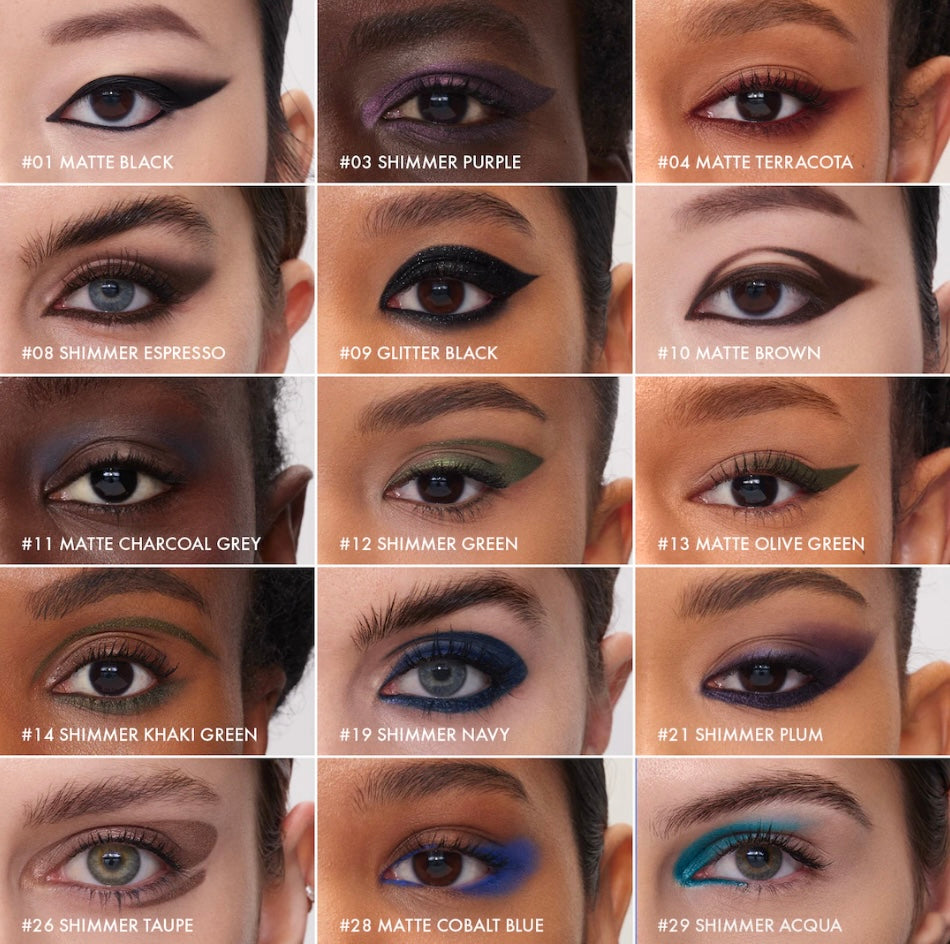 12h Retractable Eyeliner Waterproof - Crayon yeux rétractable 12H waterproof