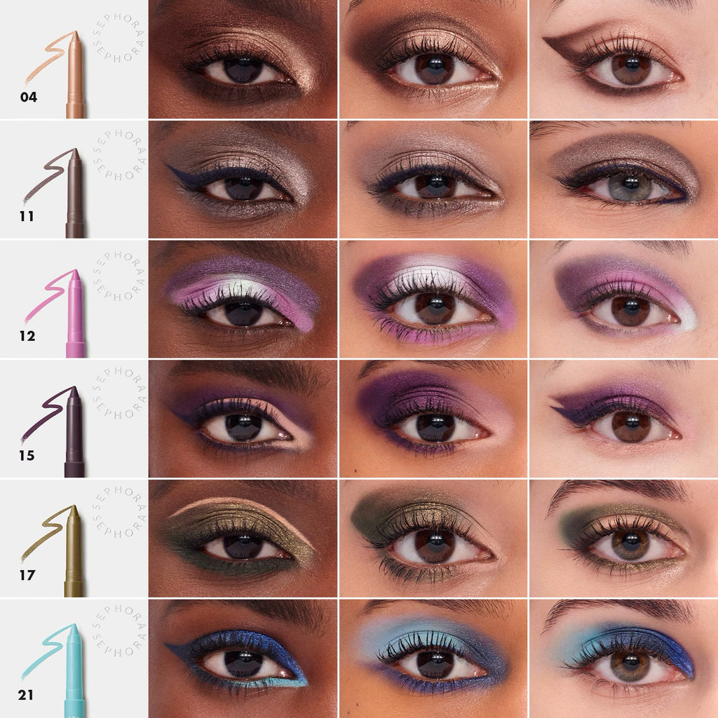 12H Colorful - Ombre à paupières et crayon