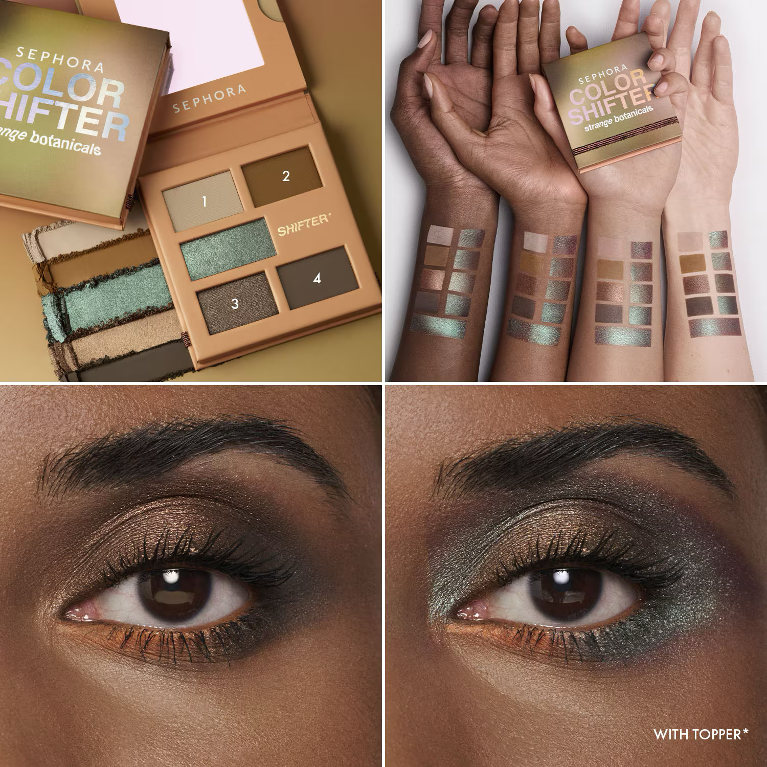 Color Shifter Strange botanicals – Palette maquillage yeux