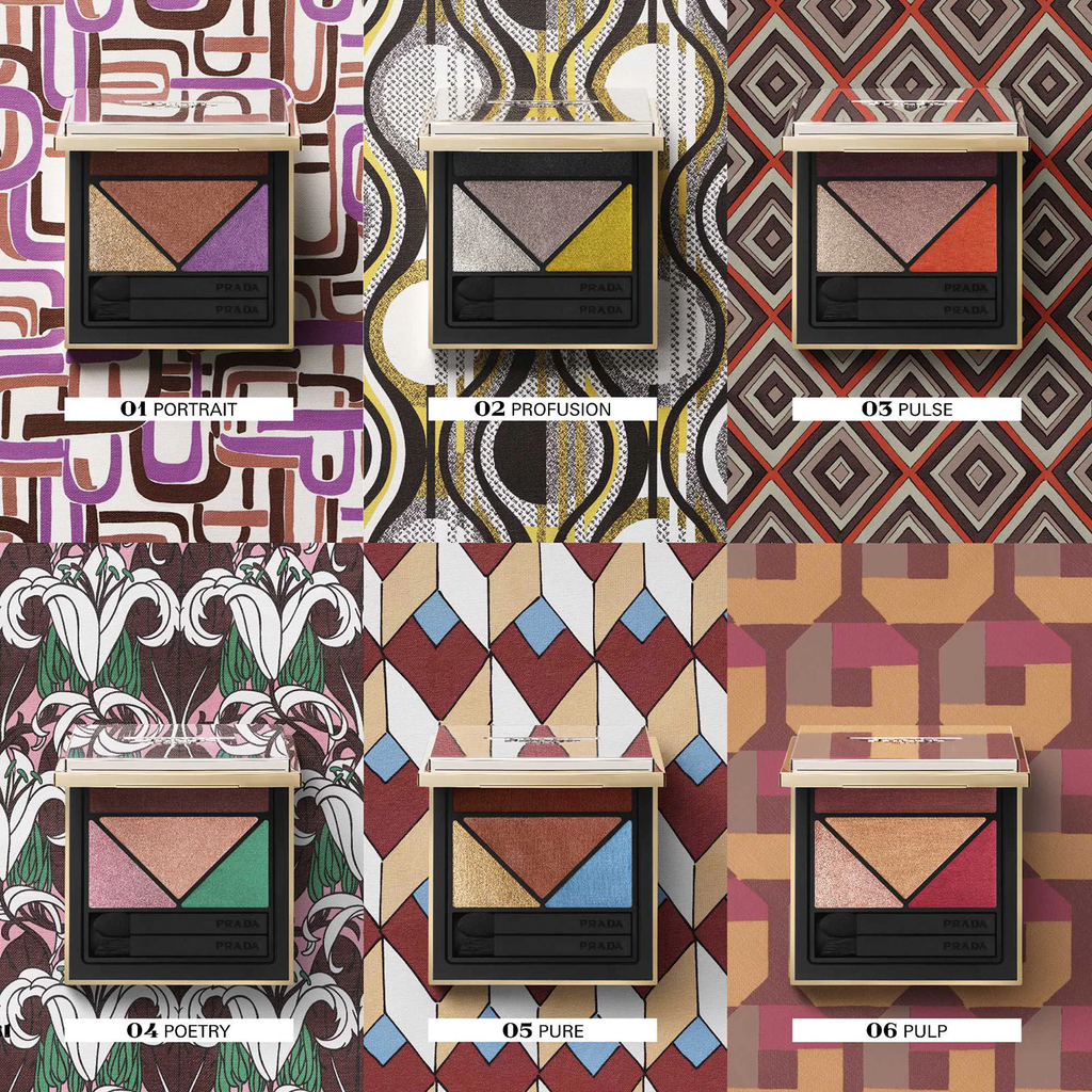 Prada Dimensions - Recharge Palette Yeux Couleur Intense Longue Tenue