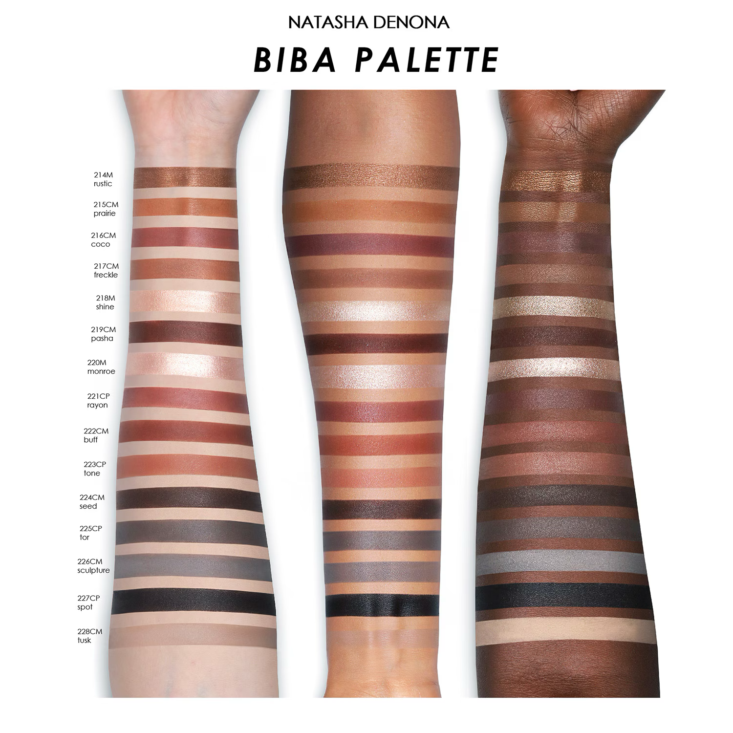 Biba All Neutral Eyeshadow Palette - Palette de fards à paupières