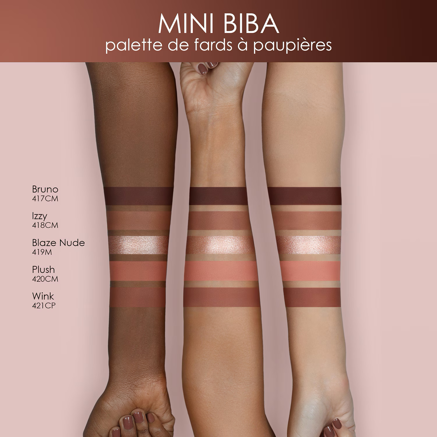 Mini Biba - Mini Palette De Fards À Paupières
