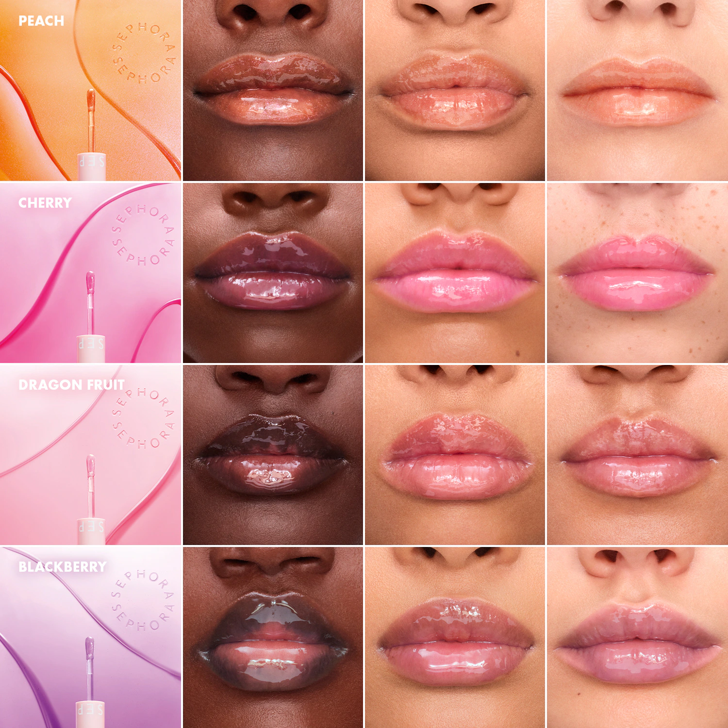 OIL INFUSION - Huiles à lèvres hydratantes