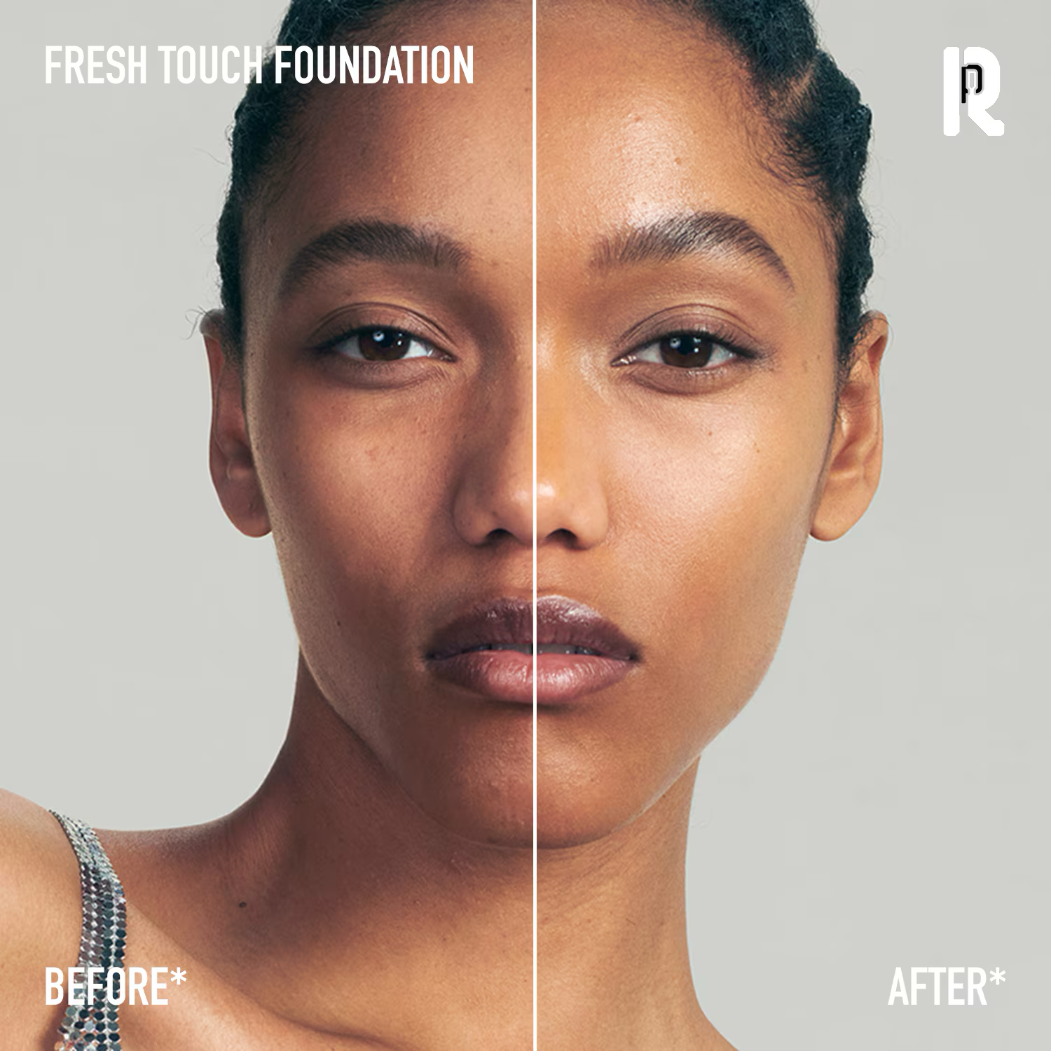 RABANNE MAKEUP Fresh Touch Foundation - Fond de Teint Fini Lumineux Hydratation 24 heures