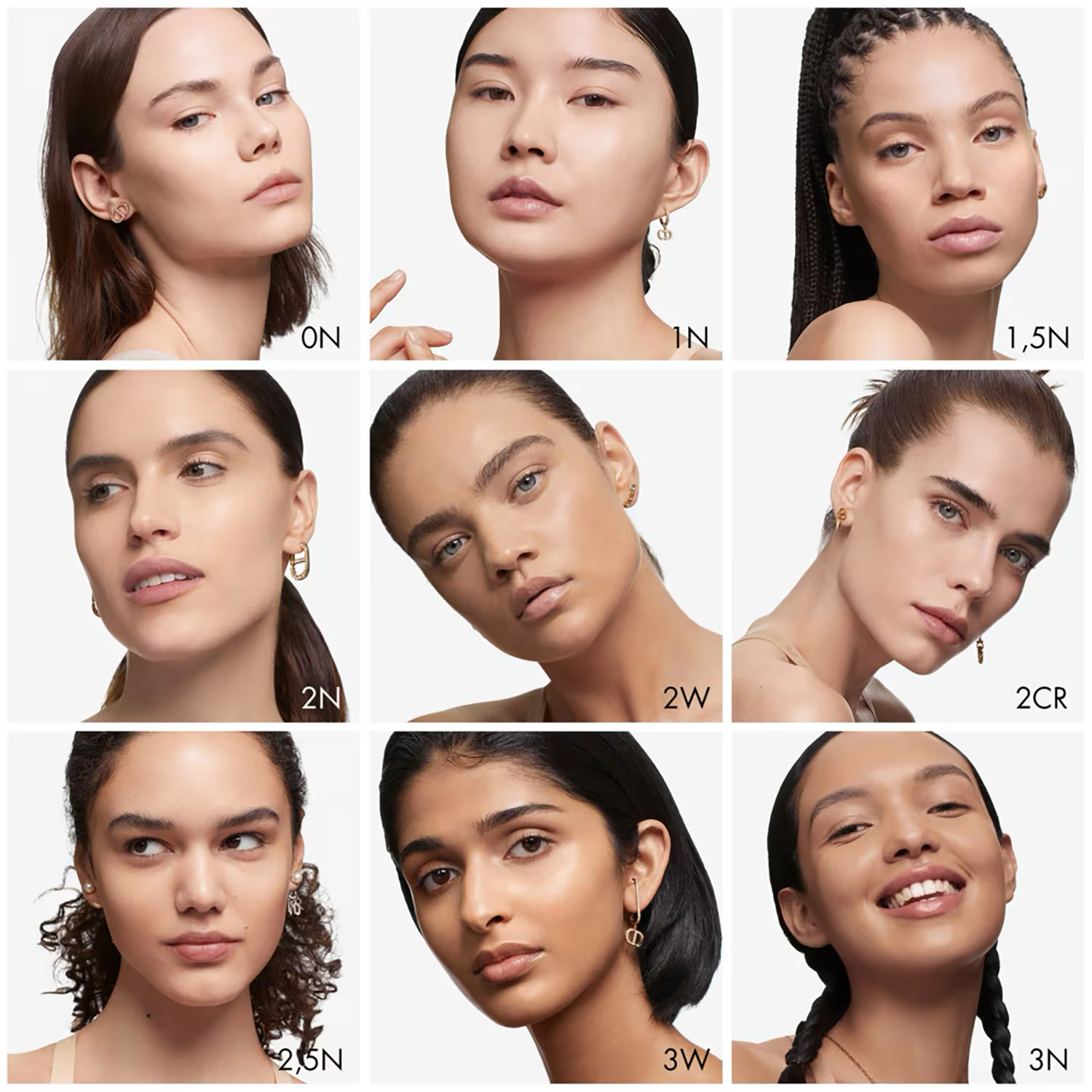 Dior Forever Hydra Nude - Fond de teint perfection naturelle, 48 h d'hydratation