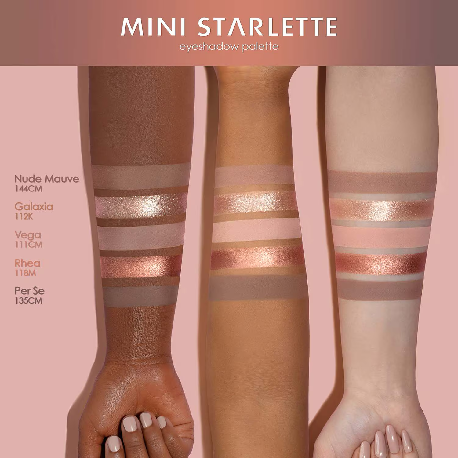 Mini Starlette Palette - Palette de fards à paupières