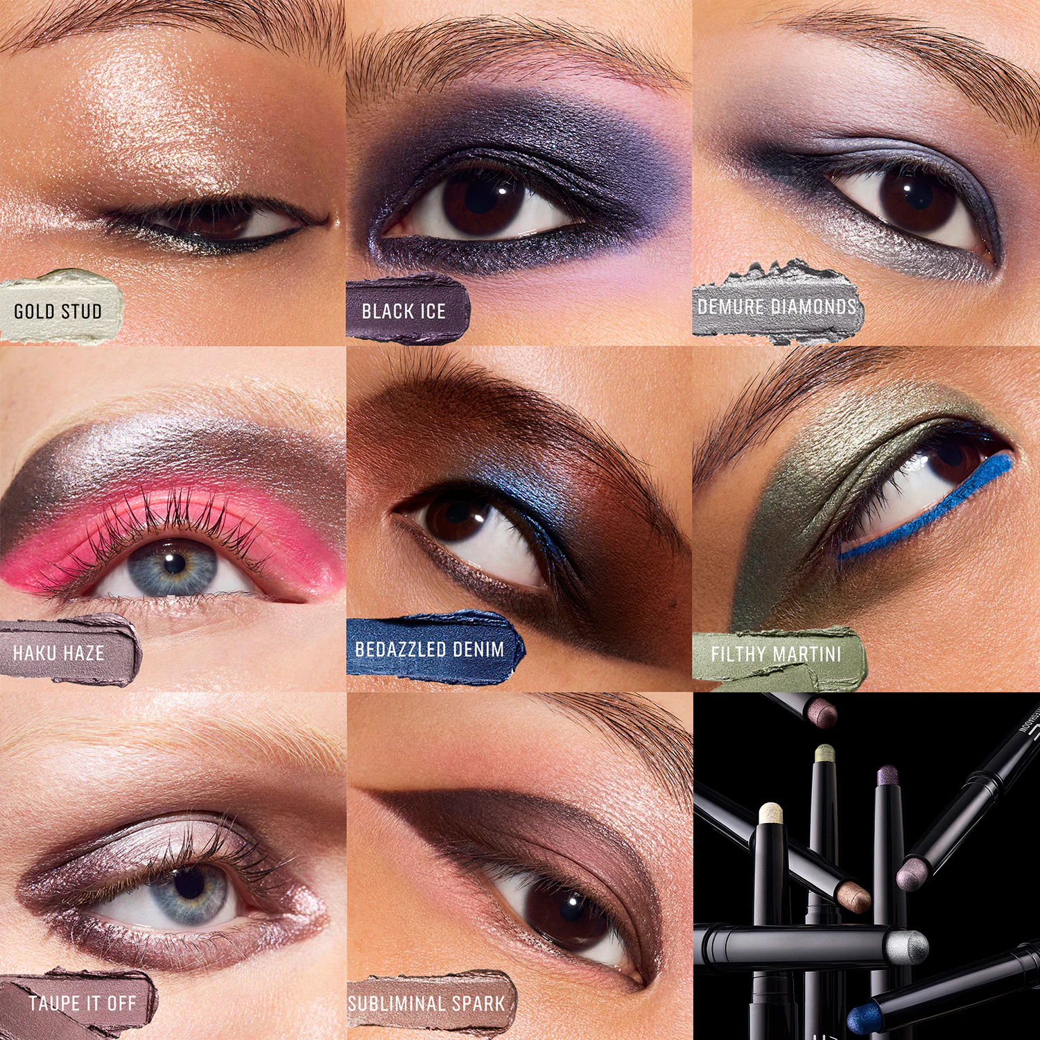 Eye Shadow en Stick Dazzleshadow - Fard à paupières en stick métallisé