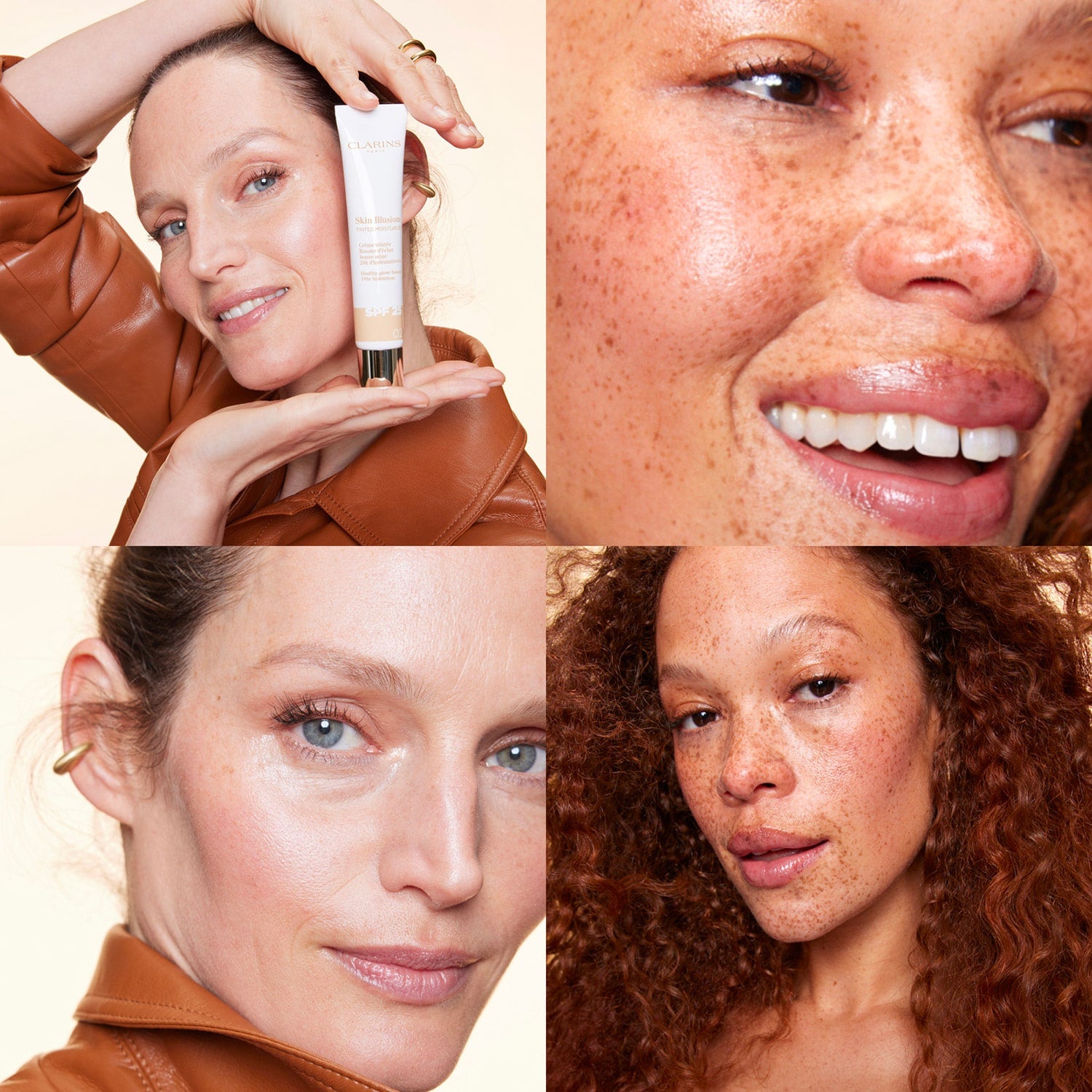 CLARINS Skin Illusion Tinted Moisturizer SPF 25 - Crème teintée booster d'éclat