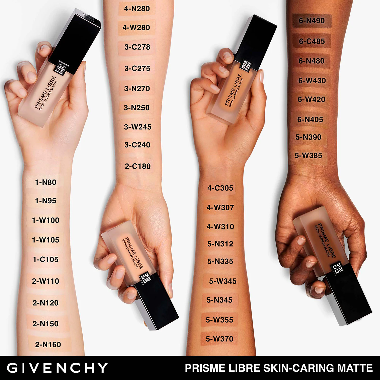 Prisme Libre Skin-Caring Matte Fondation - Fond de Teint Soin & Matité 24H