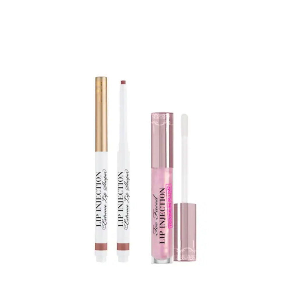 Combo lèvres Crayon à Lèvres Repulpant et Gloss Repulpant Lip Injection